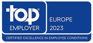 Top Employer Europe 2023 - Certified exellence in employee condition